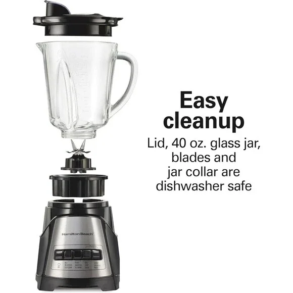 Hamilton Beach Power Elite Multi-Function Blender - Black (58148AJ) NIB Kitchen